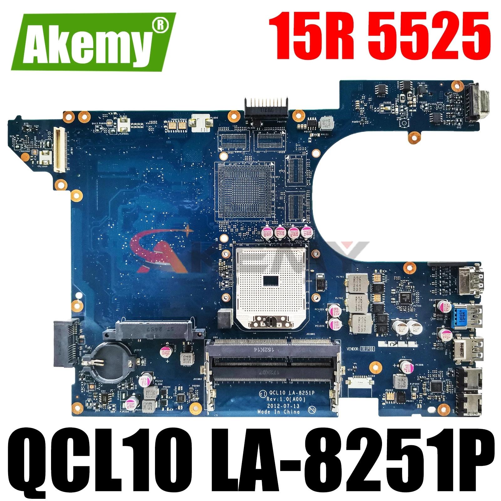 Inspiron 15R 521R 5525 Ʈ κ, LA-8251P DDR3 Ʈ , QCL10 LA-8251P, 100%  ׽Ʈ Ϸ
